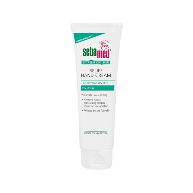 Sebamed Extreme Dry Skin Relief Hand Cream 5% Urea Αναπλαστική Κρέμα Χεριών, 75ml