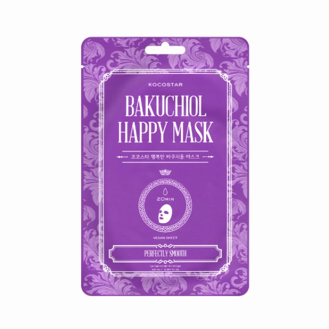 Kocostar Bakuchiol Happy Mask Μάσκα Προσώπου για Λαμπερή Επιδερμίδα...