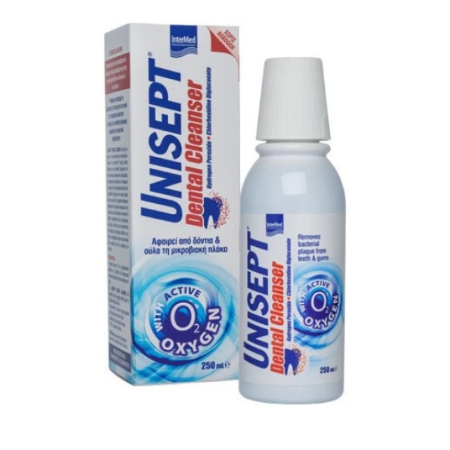 Unisept Dental Cleanser Στοματικό Διάλυμα, 250ml