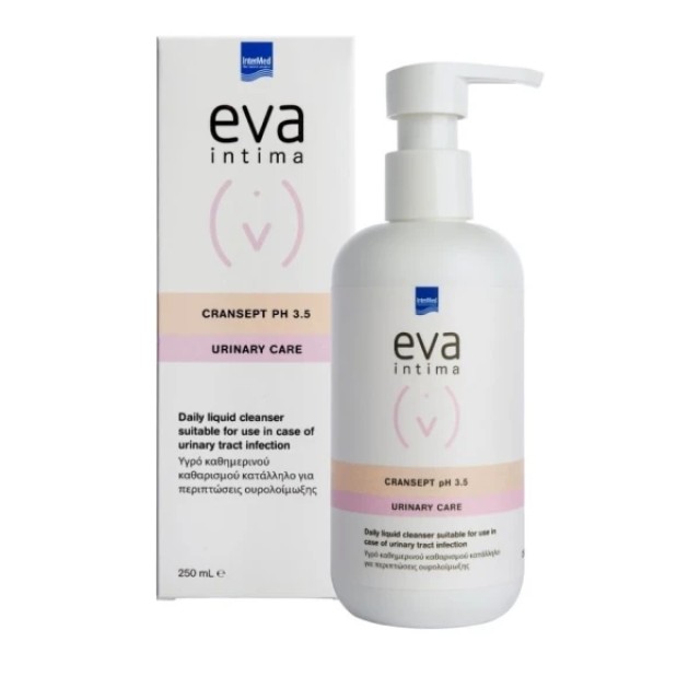Eva Intima Wash Cransept PH3.5 Υγρό Καθαρισμού Ευαίσθητης Περιοχής,...