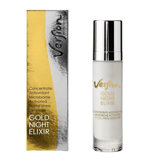 Version Gold Night Elixir Αντιοξειδωτική-Αντιρυτιδική Κρέμα Νυκτός, 50 ml