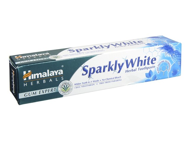 Himalaya Sparkly White Toothpaste Οδοντόκρεμα για Λεύκανση, 75ml
