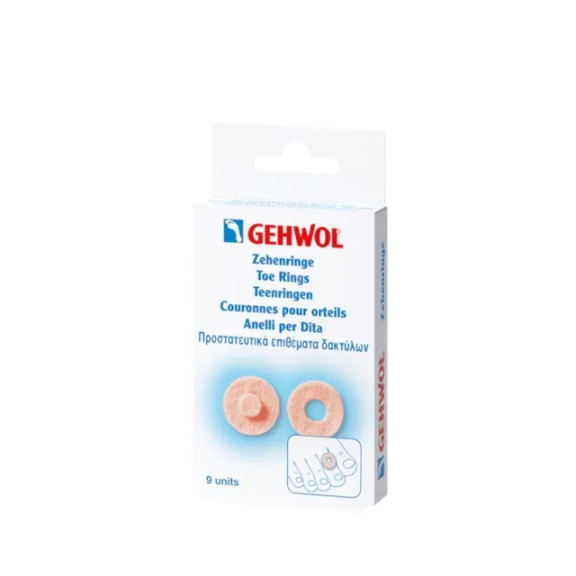 Gehwol Toe Ring Round Επιθέματα για τους Κάλους, 9 τμχ