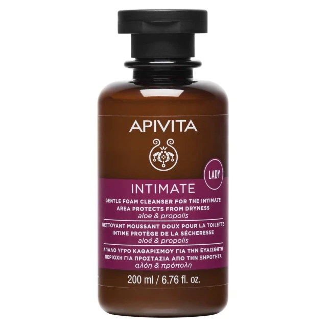 Apivita Intimate Lady Gentle Cleansing Fluid for the Sensitive Area...