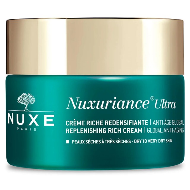 Nuxe Nuxuriance Ultra Crème Riche Κρέμα Ημέρας Ολικής Αντιγήρανσης Πλούσιας Υφής για Ξηρή/Πολύ Ξηρή Επιδερμίδα, 50ml