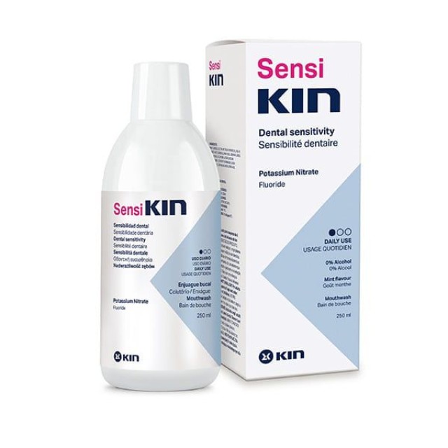 Kin SensiKin Mouthwash Στοματικό Διάλυμα για τα Ευαίσθητα Δόντια, 2...