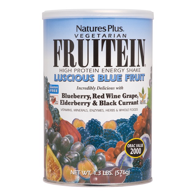 Natures Plus Fruitein Blue Fruit, 576gr