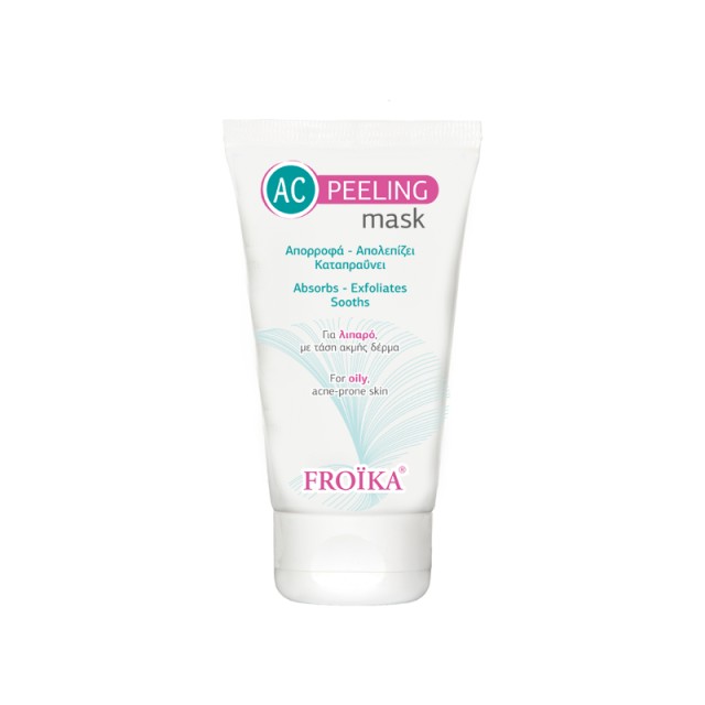 Froika  AC Peeling Mask Μάσκα Απολέπισης για Λιπαρό Δέρμα με τάση Α...