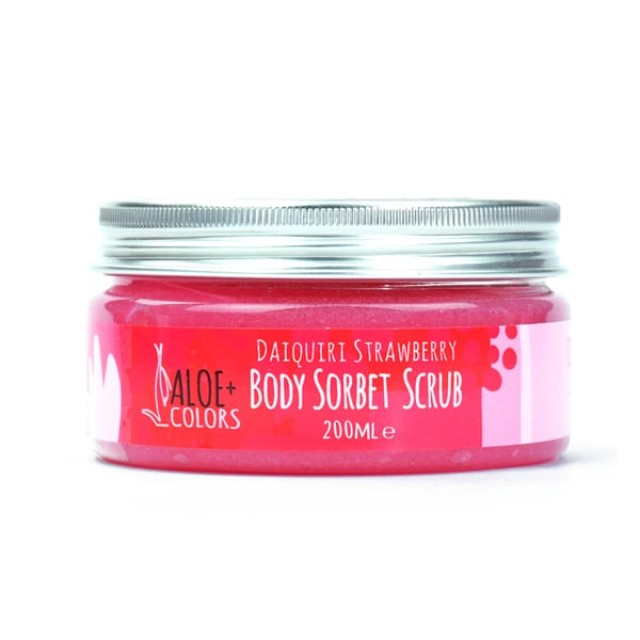 Aloe+ Colors Daiquiri Strawberry Body Sorbet Scrub Απολεπιστικό Σώματος, 200ml