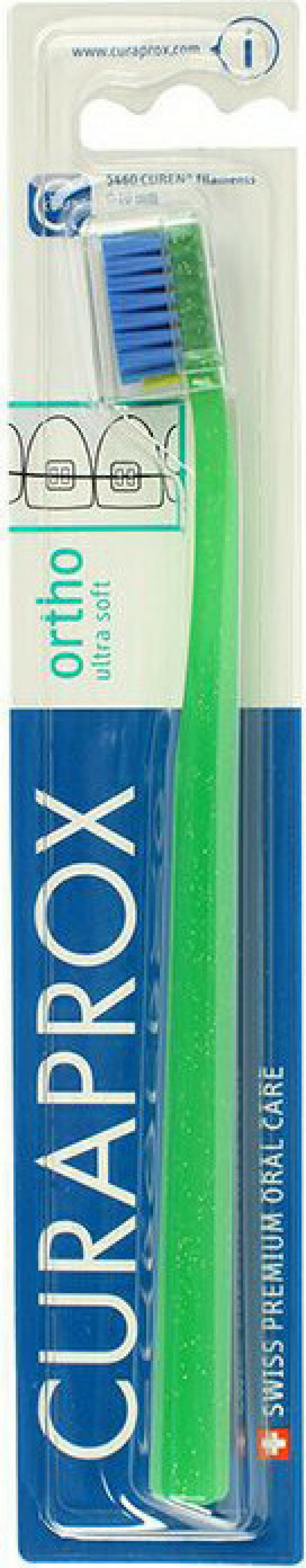Curaprox CS 5460 Ortho Ultra Soft Πράσινο - Μπλε