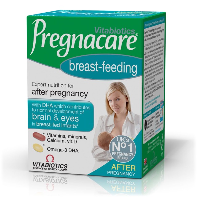 Vitabiotics Pregnacare breast-feeding Συμπλήρωμα για την Περίοδο του Θηλασμού, 56 Ταμπλέτες + 28 Κάψουλες