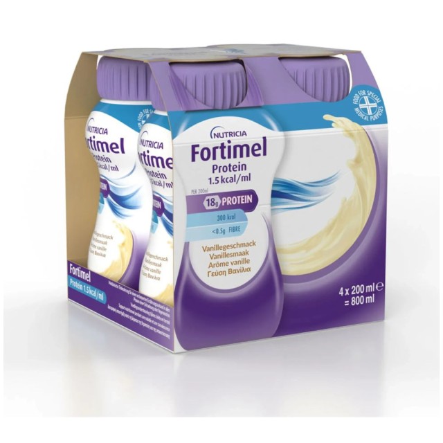 Fortimel Extra Protein 1.5 Kcal Υπερπρωτεϊνικό Ρόφημα με γεύση Βανί...