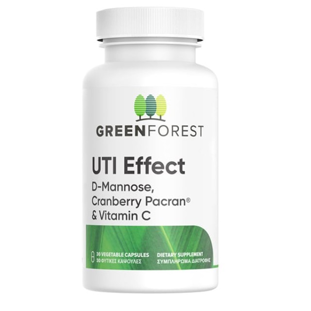 Green Forest UTI Effect Συμπλήρωμα Διατροφής για την Υγεία του Ουρο...