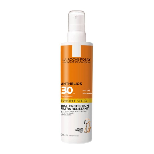 La Roche Posay Anthelios Insivible SPF30 Αντηλιακό Spray Σώματος, 200ml