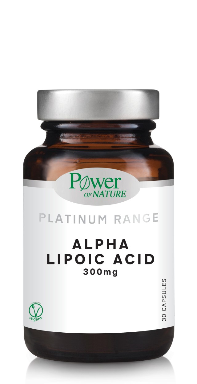 Power Health Platinum Alpha Lipoic Acid 300mg, 30 Κάψουλες
