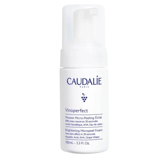 Caudalie Brightening Micropeel Foam Vinoperfect, 100 ml
