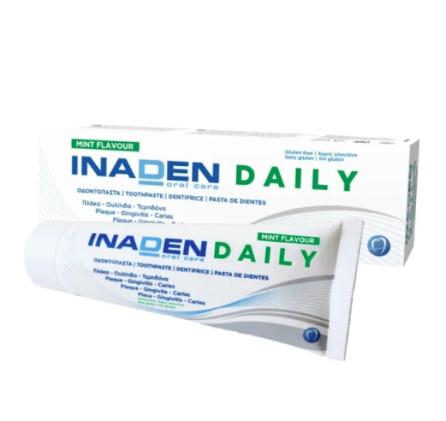 Inaden Daily Toothpaste Mint Flavour Οδοντόκρεμα με Γεύση Μέντα, 75ml