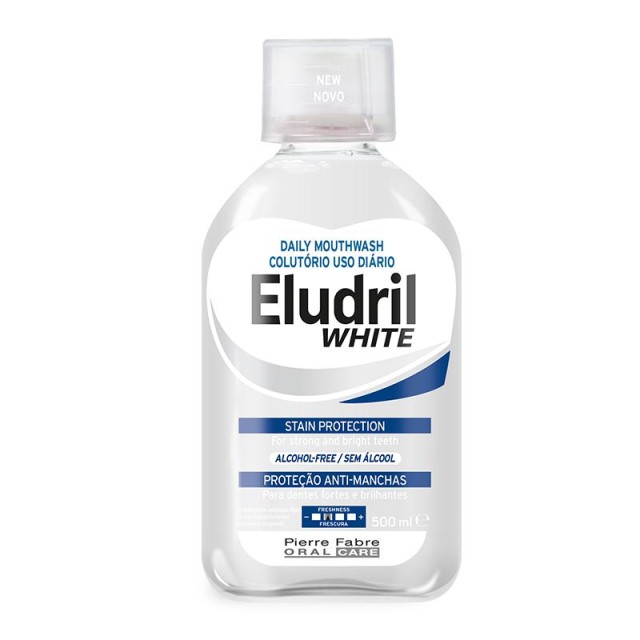 Elgydium Eludril White Στοματικό Διάλυμα για Λευκά Δόντια 500ml