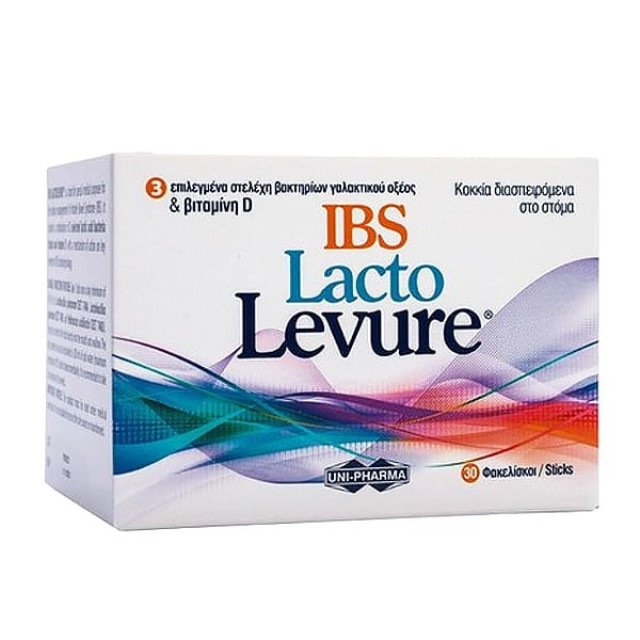 LactoLevure IBS Συμπλήρωμα Προβιοτικών, 30 Φακελίσκοι