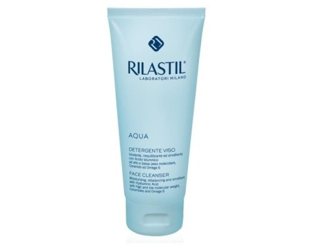 Rilastil Aqua Moisturizing Face Cleanser Καθαριστικό Προσώπου με ενυδατική δράση για καθημερινή χρήση, 200ml