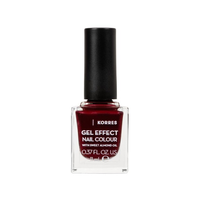 Korres Βερνίκι Νυχιών Pomegranate 55 Gel Effect, 11ml