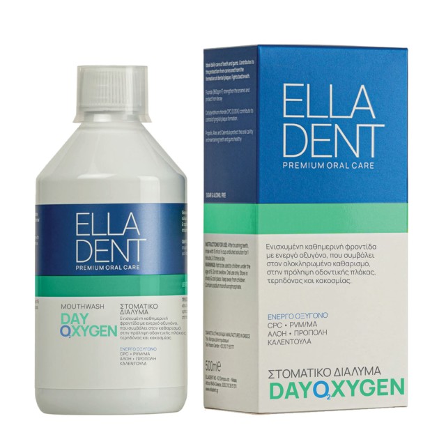 EllaDent DayOxygen Στοματικό Διάλυμα, 500ml