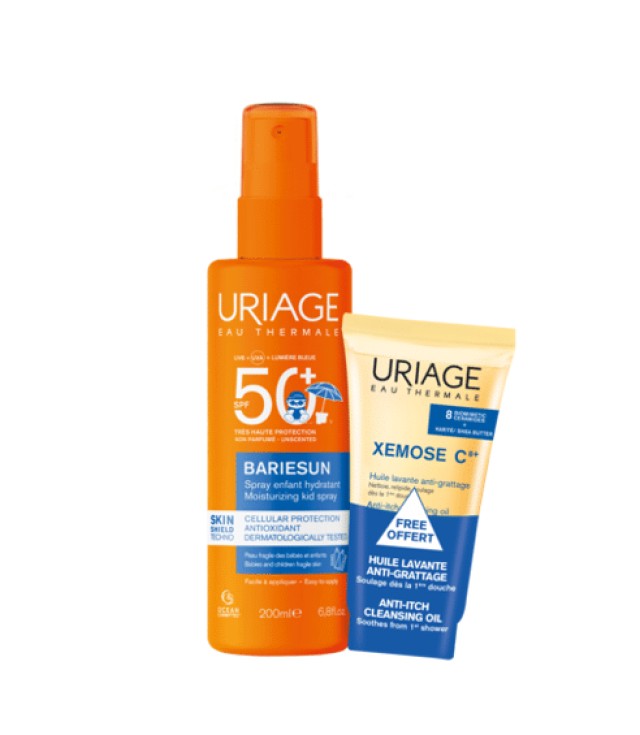 Uriage Promo Bariésun Spray SPF50+ Αδιάβροχο Παιδικό Αντηλιακό 200m...