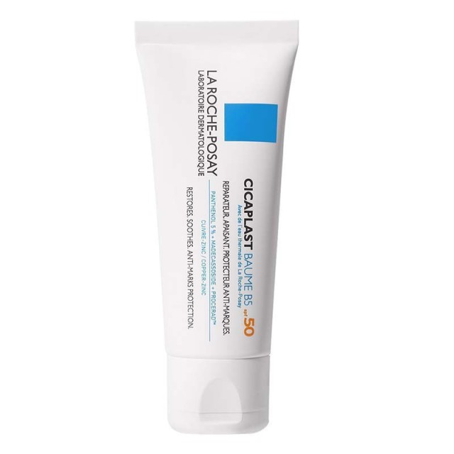 La Roche Posay Cicaplast Baume B5 Αναπλαστική Κρέμα Προσώπου Ημέρας με SPF50 για Ευαίσθητες Επιδερμίδες, 40ml