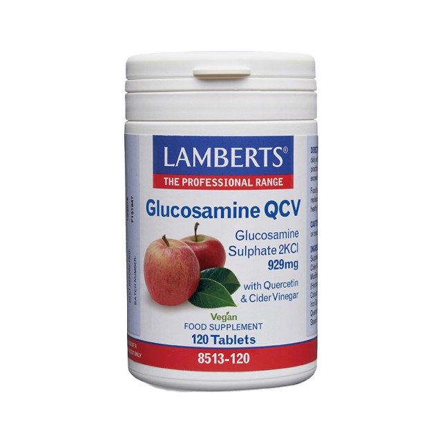 Lamberts Glucosamine QCV Συμπλήρωμα Διατροφής για τις Αρθρώσεις, 120 ταμπλέτες