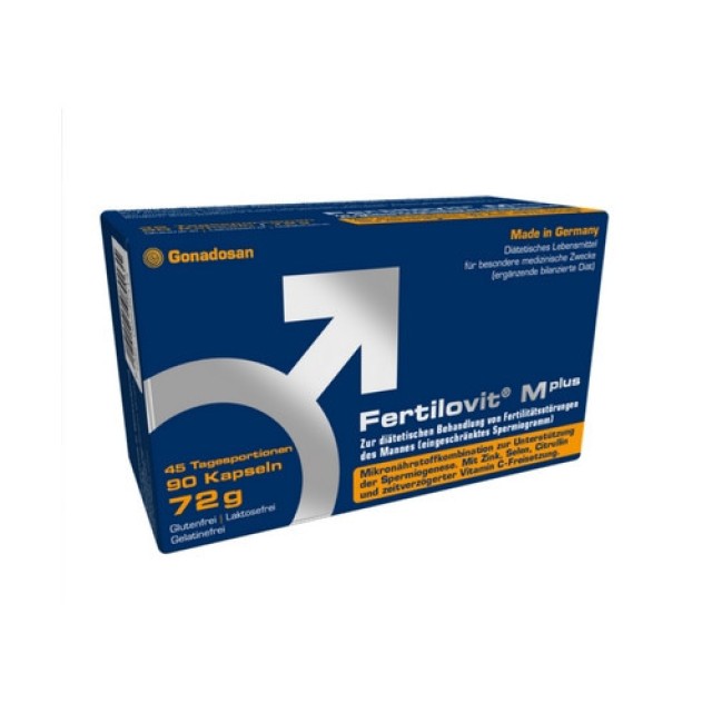 Fertilovit M Plus για την Βελτίωση της Ανδρικής Γονιμότητας, 90caps