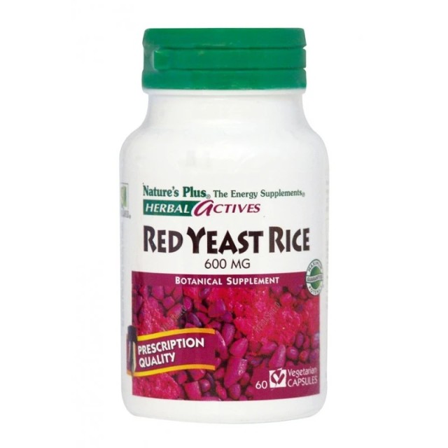 Natures Plus Herbal Actives Red Yeast Rice 600mg Κόκκινη Μαγιά Ρυζι... Natures Plus Herbal Actives Red Yeast Rice 600mg Κόκκινη Μαγιά Ρυζι...