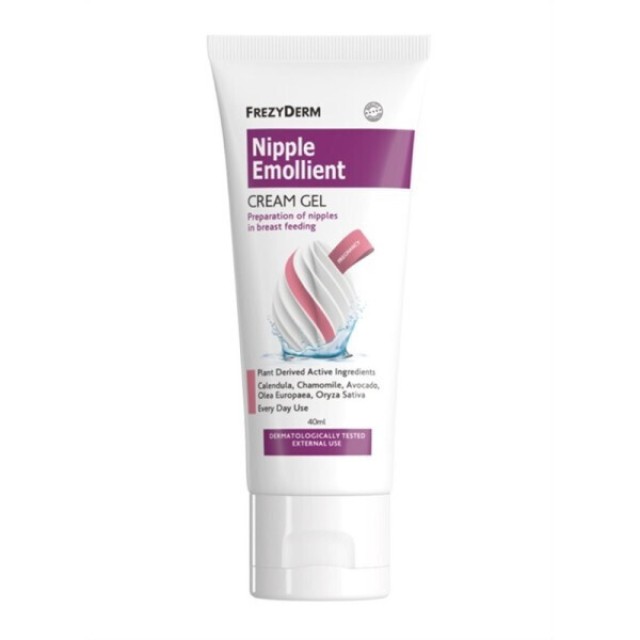 Frezyderm Nipple Emollient Cream-Gel Μαλακτική Κρέμα για τις Θηλές, 40ml