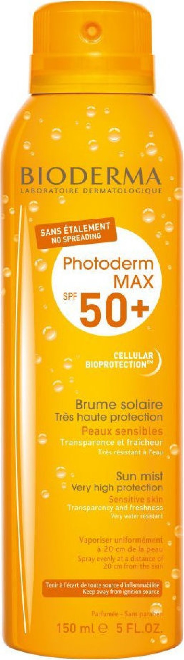 Bioderma Photoderm Max Brume SPF50 Αντηλιακό Spray Προσώπου - Σώματος για Όλη την Οικογένεια 150ml
