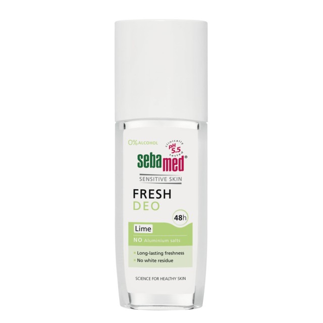 Sebamed 48h Deodorant Spray Lime Αποσμητικό 24ωρης διάρκειας, 75ml