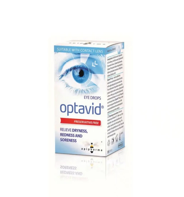 Uplab Optavid Eye Drops Οφθαλμικές Σταγόνες, 10ml
