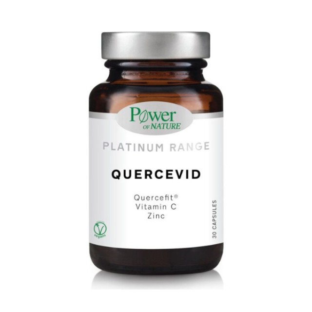 Power Of Nature Platinum Range Quercevid Κερσετίνη, 30 Κάψουλες