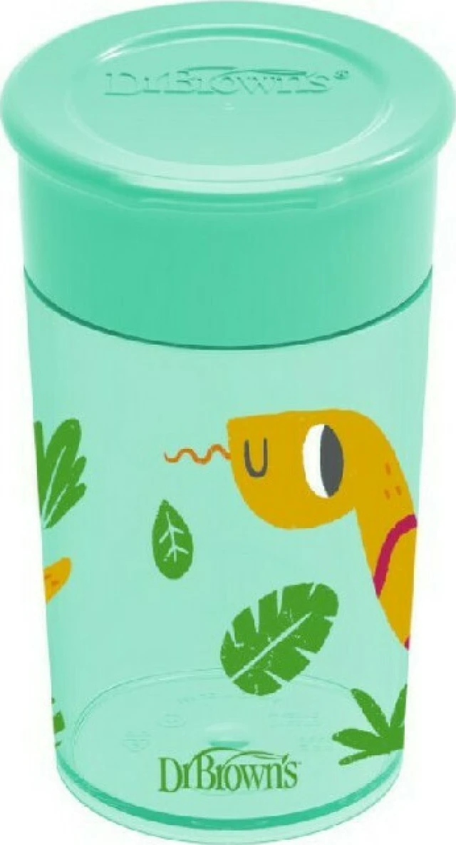Dr Browns Cheers 360° Plastic Cup Green 300ml ...