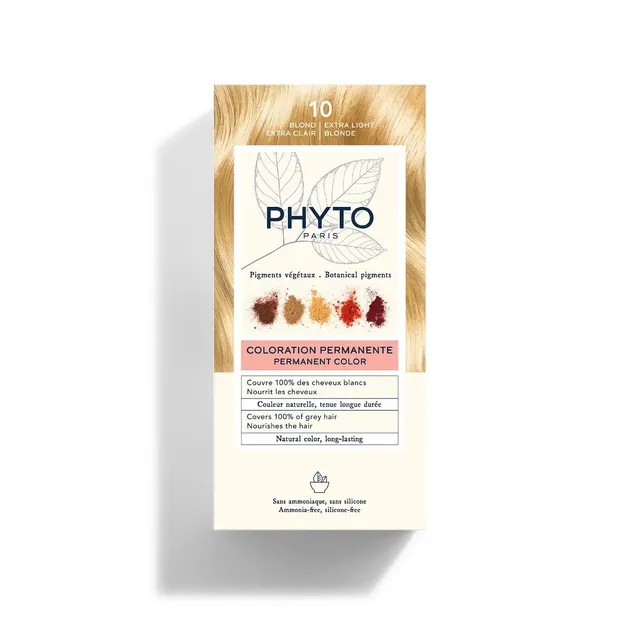 Phyto PhytoColor No10 Extra Light Blond Μόνιμη Βαφή Μαλλιών Κατάξαν...