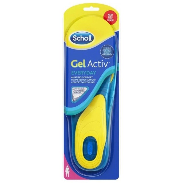 Scholl Gelactiv Everyday Γυναικείοι (Νο35,5-Νο40,5), 1 ζευγάρι