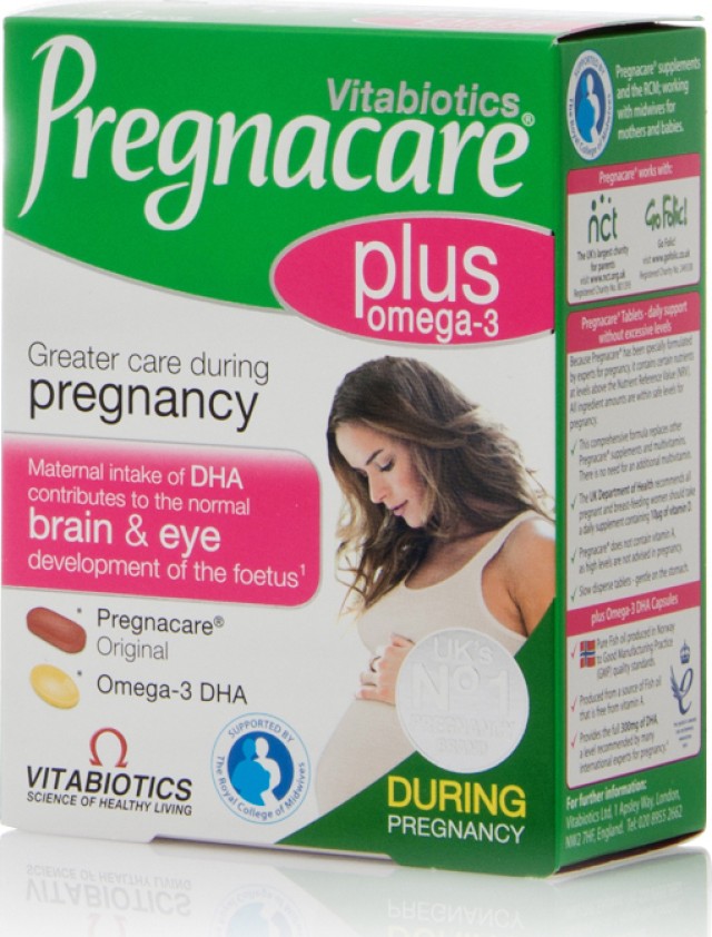 Vitabiotics Pregnacare Plus, 28 Ταμπλέτες & 28 Κάψουλες