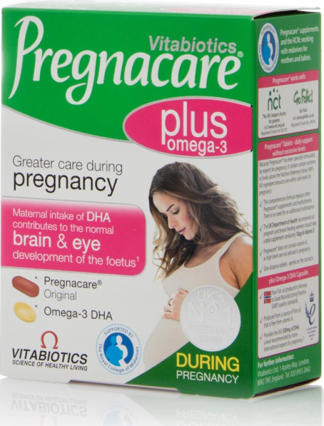 Vitabiotics Pregnacare Plus, 28 Tablets & 28 Capsules