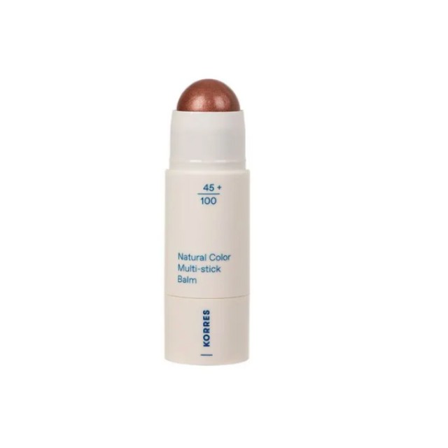 Korres Aegean Bronze Natural Color Multi-stick Balm Healthy Glow Στικ Πολλαπλών Χρήσεων για Φυσική Λάμψη, 4.5 g