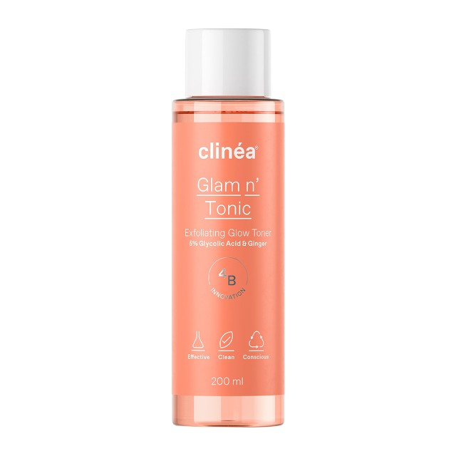 Clinéa Glam n Tonic Απολεπιστική Τονωτική Λοσιόν, 200ml