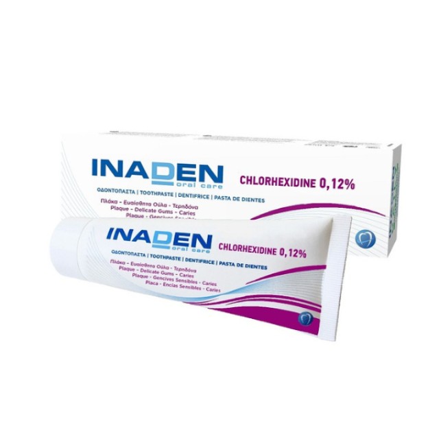 Inaden Chlorhexidine 0.12% Toothpaste Οδοντόκρεμα, 75ml
