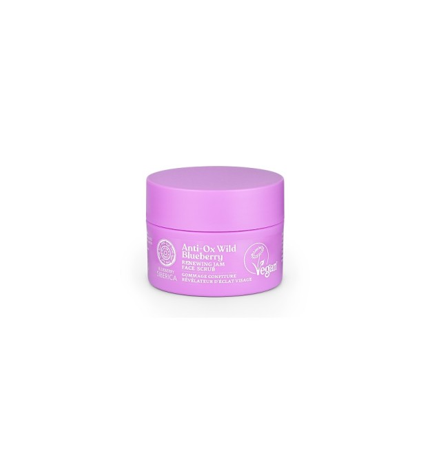 Natura Siberica Anti Ox Wild Blueberry Renewing Jam Face Scrub Απολεπιστικό Προσώπου Ανανέωσης Για Όλους Τους Τύπους Επιδερμίδας, 50ml