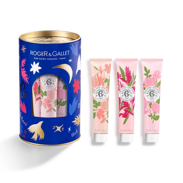 Roger & Gallet Promo Xmas 2024 Fleur de Figuier 30ml + Gingembre 30ml + Rose 30 ml