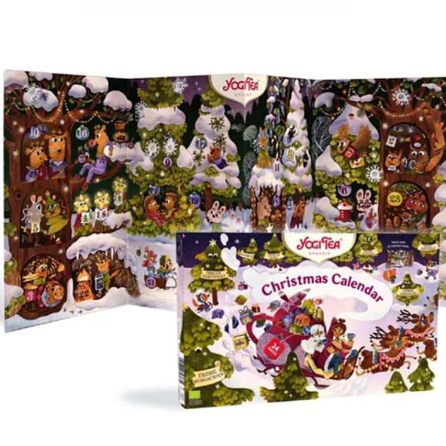Yogi Tea Christmas Advent Calendar Χριστουγεννιάτικο Ημερολόγιο με ...