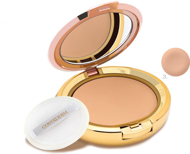 Coverderm Compact Powder Normal Skin για Κανονική Επιδερμίδα No.03, 10gr