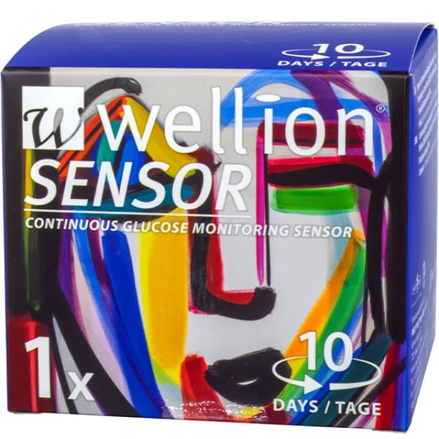 Wellion Sensor 10days Sensor Base for Wellion SENSOR System, 1pc