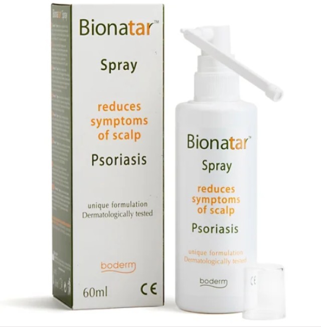 Boderm Bionatar Spray Psoriasis Σπρέυ Για Την Ψωρίαση Του Τριχωτού Της Κεφαλής, 60ml